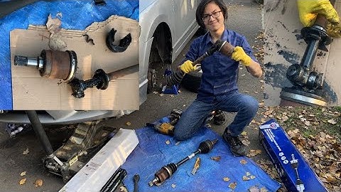 If You Hear Loud Clicking Noise Stop Driving | Bad CV Axle Popped Out A Look Inside Tri-Joint & More