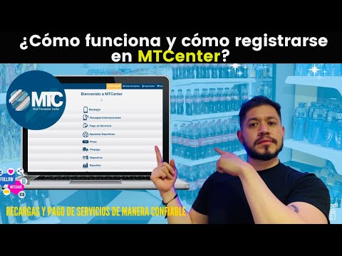 MTCENTER COMO FUNCIONA Y COMO REGISTRARSE. Recargas y pago de servicios de manera confiable.