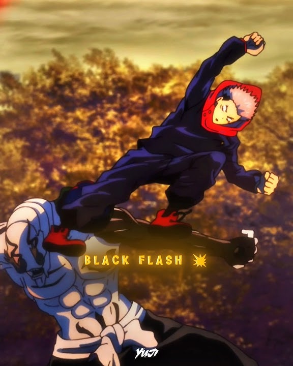 Four Black Flash in a Row 😳🔥 || Jujutsu kaisen #yuji #nanami #todo