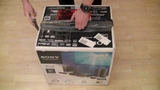 Unboxing: Sony BDV E380 Surround Sound Anlage