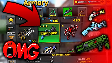 How To Get Removed Guns In Pixel Gun 3D! (Unlimited Gems & Coins)