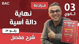 نهاية دالة اسية رقم 29