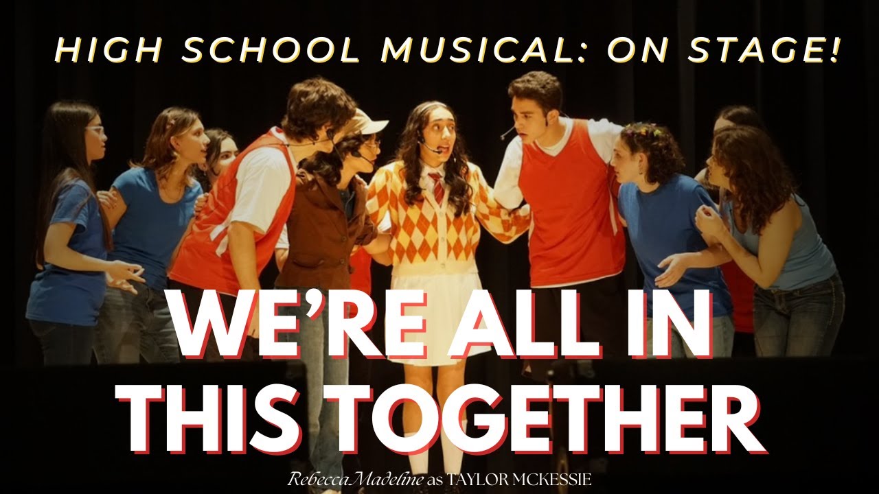 We're All in this Together from HIGH SCHOOL MUSICAL ON STAGE  (Rebecca as TAYLOR and Leo as CHAD)