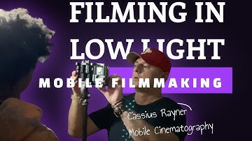 Filming in low light - using FiLMiC Pro and simple lighting