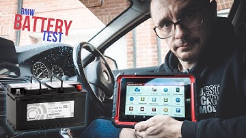 How to TEST Any BMW Battery with LAUNCH X431 Diagnostic Scanners