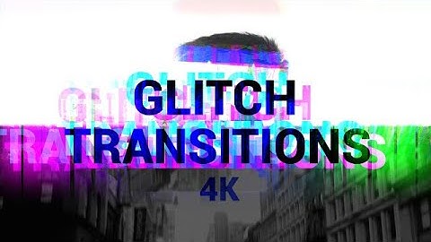 Glitch Transitions 4K DaVinci Resolve Templates