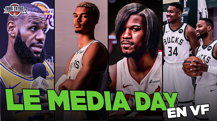 📸🎙 Wemby, LeBron, Curry... Les meilleurs moments du Media Day en VF !