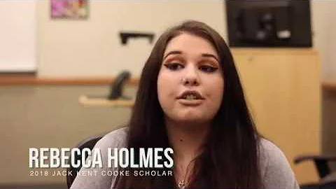 Rebecca Holmes | Jack Kent Cooke Scholar
