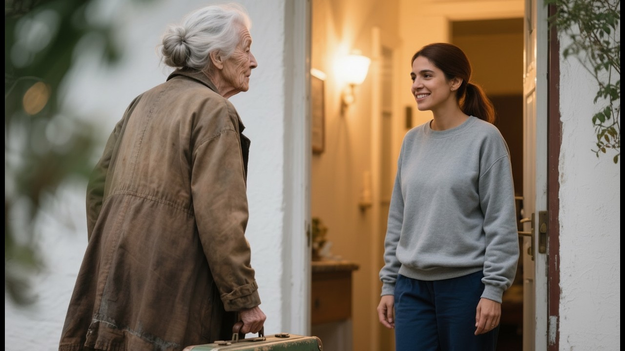 Anciana rechazada toca puertas buscando refugio — Solo la nuera despreciada lhe abrió su corazón