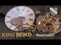 Restoration of a King Seiko Watch - Clean and Rebuild