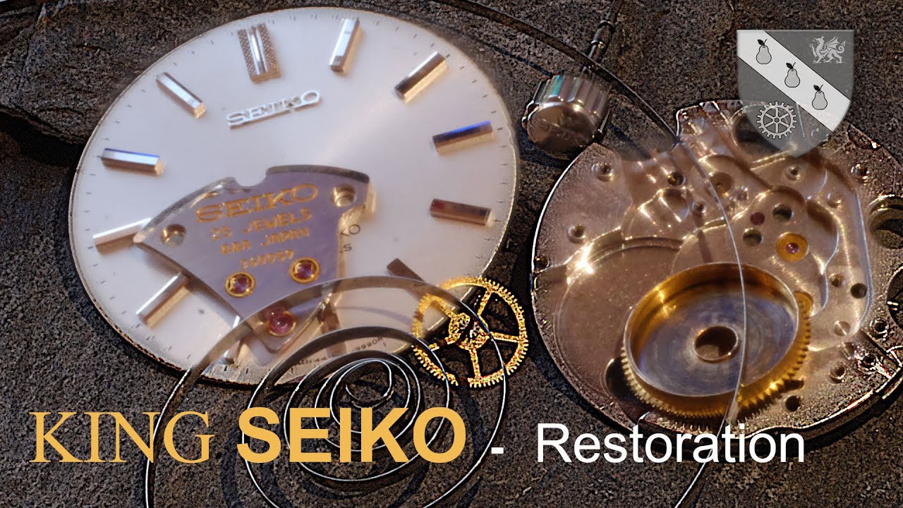 Restoration of a King Seiko Watch - Clean and Rebuild - YouTube