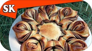 NUTELLA BRAIDED TEAR AND SHARE BREAD  BlumenBrot