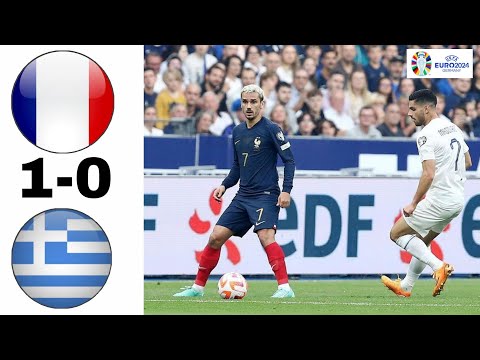 Prancis vs Yunani Tadi Malam | Hasil Kualifikasi Euro Tadi Malam | Kualifikasi Euro 2024