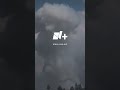 Momento en que explota polvorín en Edomex
