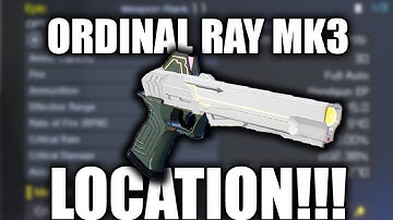 Sao Fatal Bullet- WHERE and HOW to get Ordinal Ray MK3 (2021)