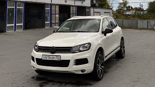 TOUAREG NF 3.6 БЕНЗИН ПО НИЗУ РЫНКА. Сломалась ПНЕВМА. Что мы имеем за 1.4🍋 Поставил на учет. ОБЗОР