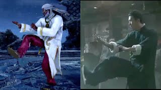 Tekken7 Ip Man's Wing Chun influence on Leroy Smith (Donnie Yen)\/鉄拳7 詠春拳の使い手リロイ・スミスとドニー・イェンのイップ・マン