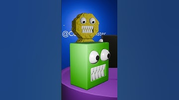 THE BATTLE OF MONSTER   #horrorshow #loops #cuboidmonster3d #funny