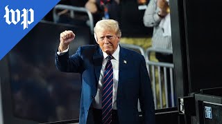 Trump arrives at third night of RNC