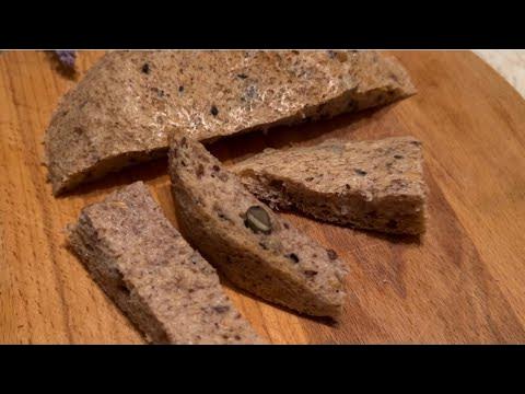 Хлебная Лепешка за 5 минут без муки и дрожжей. Полезный Хлеб - YouTube