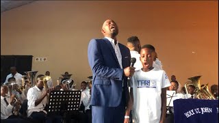 Holy St.John Brass Band ~ “Bophelo ke wena fela.”💙🤍~ @Mzini Concert edition 2023.🎺👑