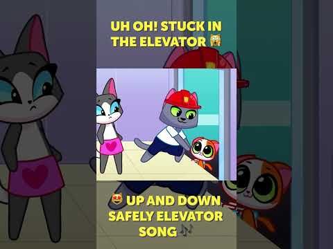 Don't press unknown buttons in the elevator! Safety song #songs #forkids