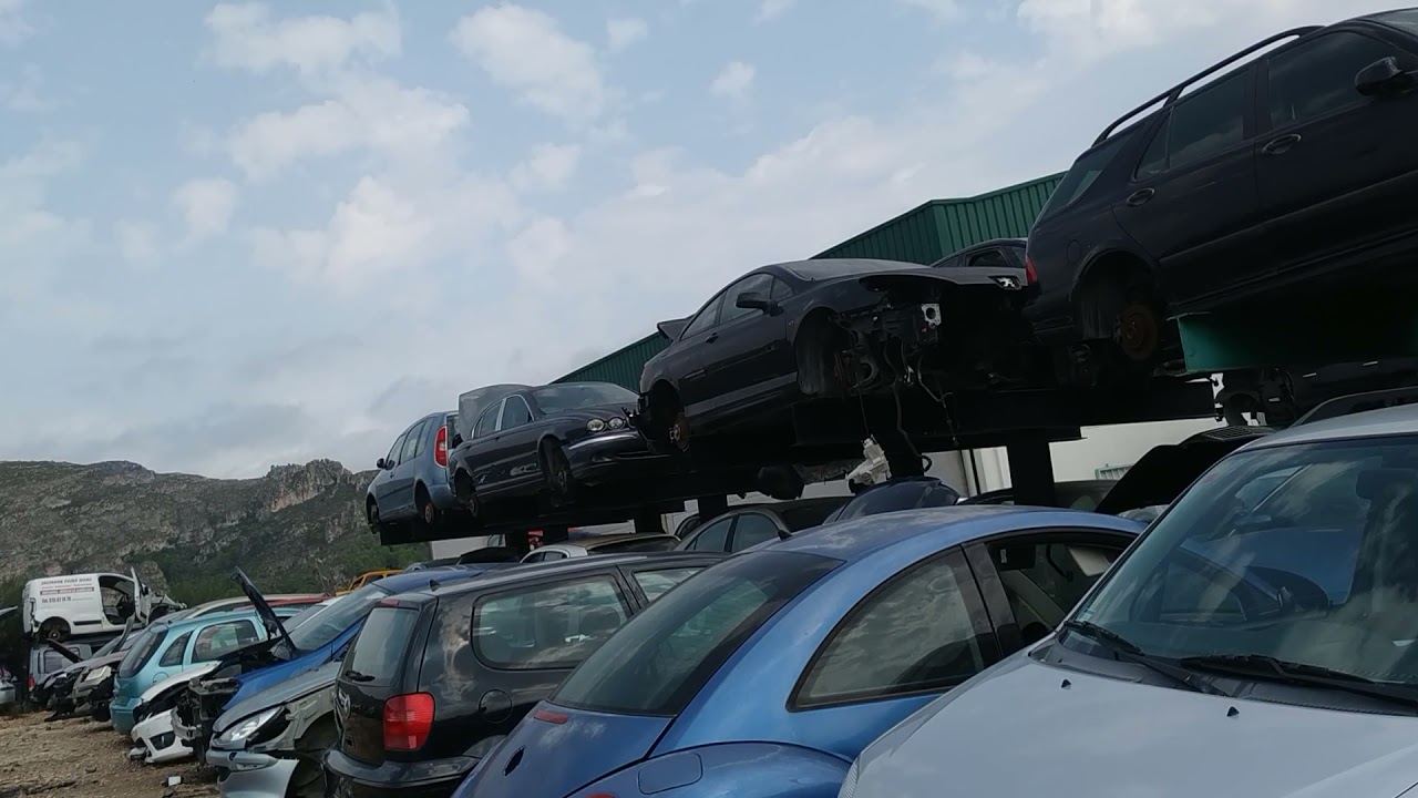 مقبره سيارات مستعمله في اسبانيا،🥰😳 desguace Valencia rotova, 😯