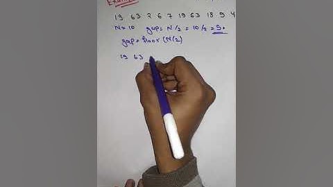 Shell Sort in Hindi | Shell Sort in DS & DAA | Shell Sort in easy way.