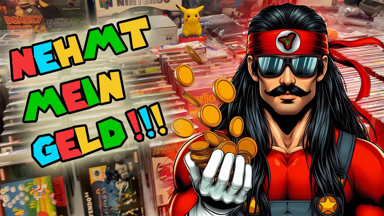 Shoppen wie auf dem Flohmarkt | 12. Retrobörse Wien mit dem Nintendo Sammlungsboost | SeekandEnjoy#8