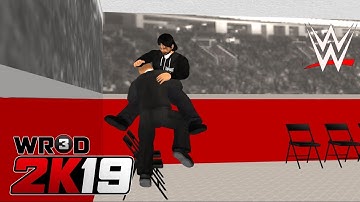 WR3D 2K19 by HHH- Go Anywhere + New Backstage!