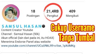 CARA MENAMBAH FOLLOWERS INSTAGRAM TANPA TUMBAL