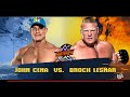 Wwe 2k16 pc  john cena vs brock lesnar 4k