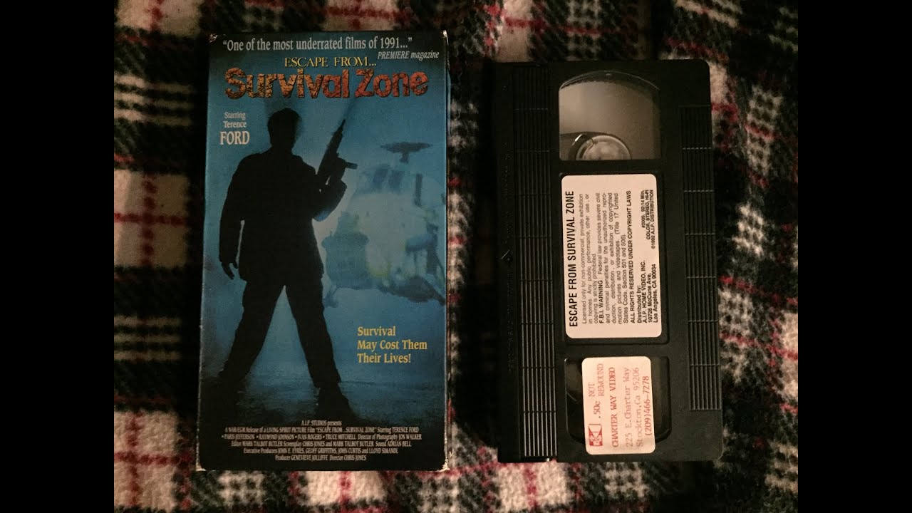 Opening To Escape From Survival Zone 1992 VHS YouTube