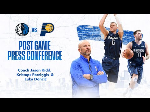 Mavs Post Game Report Jason Kidd, Kristaps Porzingis & Luka Doncic