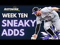 Sneaky Waiver Wire Adds-Week 10 Fantasy Baseball 2021