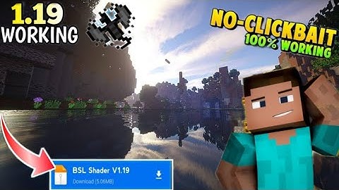 FINALLY RELEASED! 🥰 || BSL SHADER FOR Minecraft PE 1.19 || REAL BSL IN MCPE