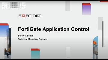 Fortinet Application Control | FortiGate