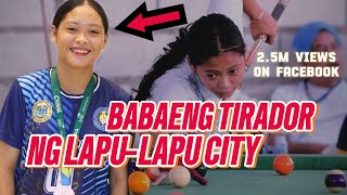 Viral queen ng FB sa billiards (kuya doc) Babaeng Tirador ng Lapu-Lapu City Heart nagpakitang gilas