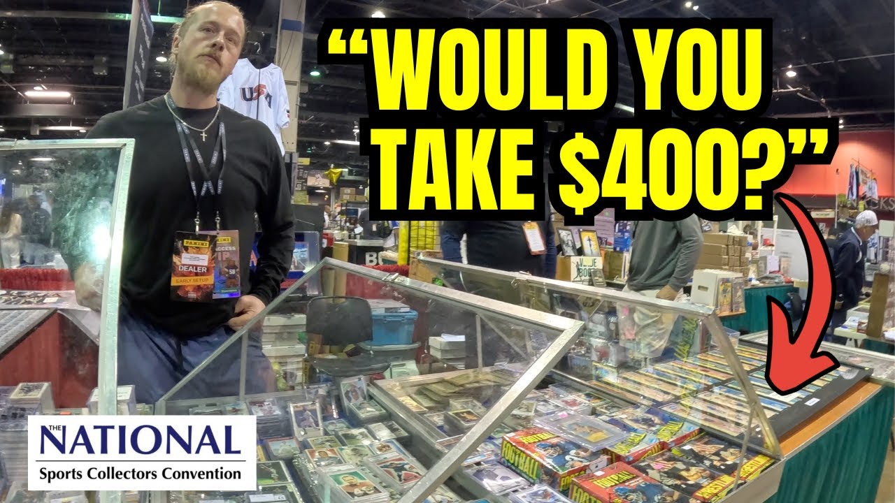 What Hidden Gems Did I Find at the National Sports Card Show?