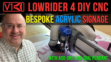 Made w/ LowRider v4 DIY CNC: bespoke signage for a locally owned and operated business