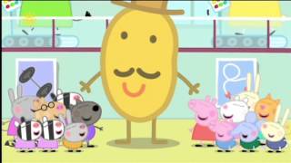 Peppa Pig (Series 3) - Mr Potato Comes To Town (With Subtitles)