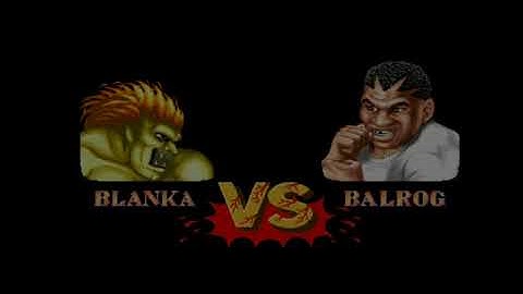Street Fighter II  The World Warrior - 1 cc - Blanka