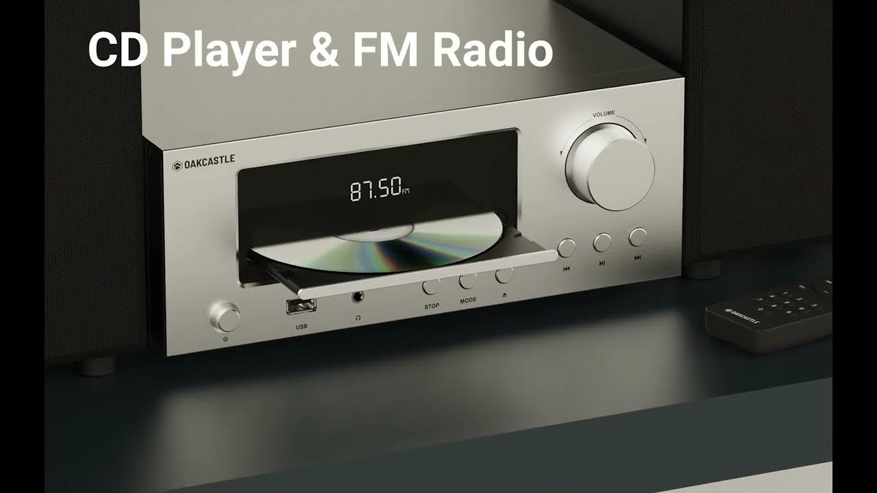 Introducing The Oakcastle HIFI300 Bluetooth FM Radio CD Player Stereo introducing-the-oakcastle-hifi300-bluetooth-fm-radio-cd-player-stereo