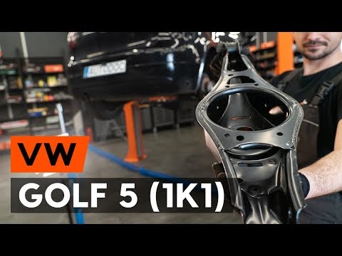 Как заменить задний рычаг подвески VW GOLF 5 (1K1) [ВИДЕОУРОК AUTODOC]