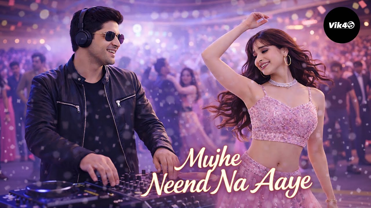 Mujhe Neend Na Aaye (DJ Remix) | Vik4s M | New Hindi Dance Remix 2026