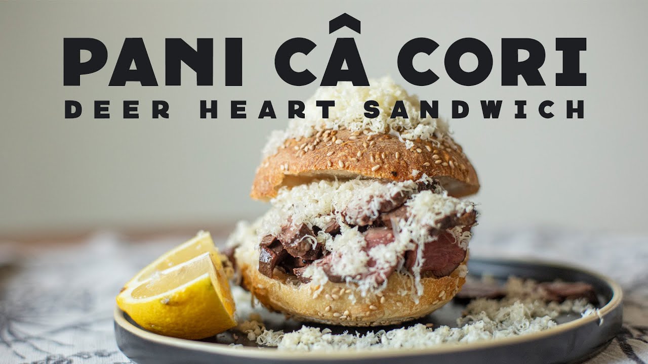 Pani ca' Cori : Deer Heart Sandwich