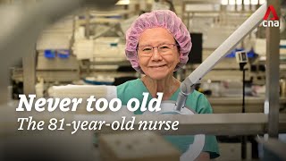 The 81-year-old hospital nurse who wouldn't even think of retiring | Never too old