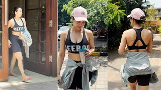 Home to Gym Full Video Malaika Arora Spotted At Bandra