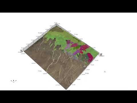 Topographic Geological Map