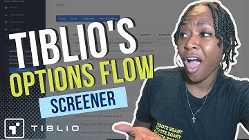 Tiblio Options Flow Screener - The Ultimate Tool for Trading Options